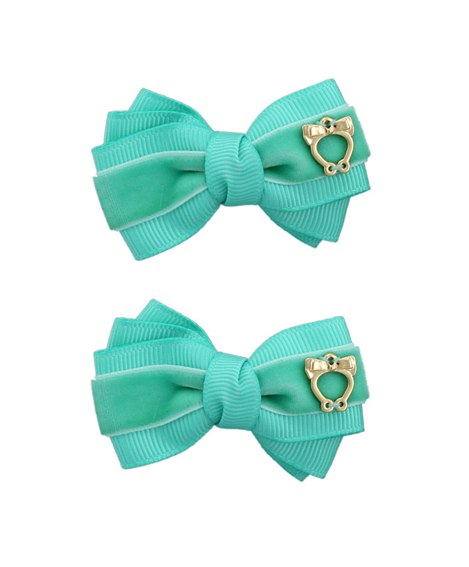 Baby Bow Clips Small – Tropic