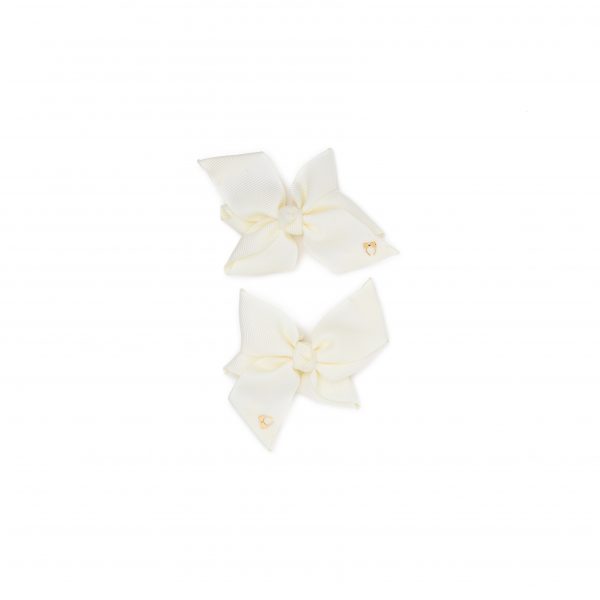 Blake Bow Clips 6cm – Candlelight